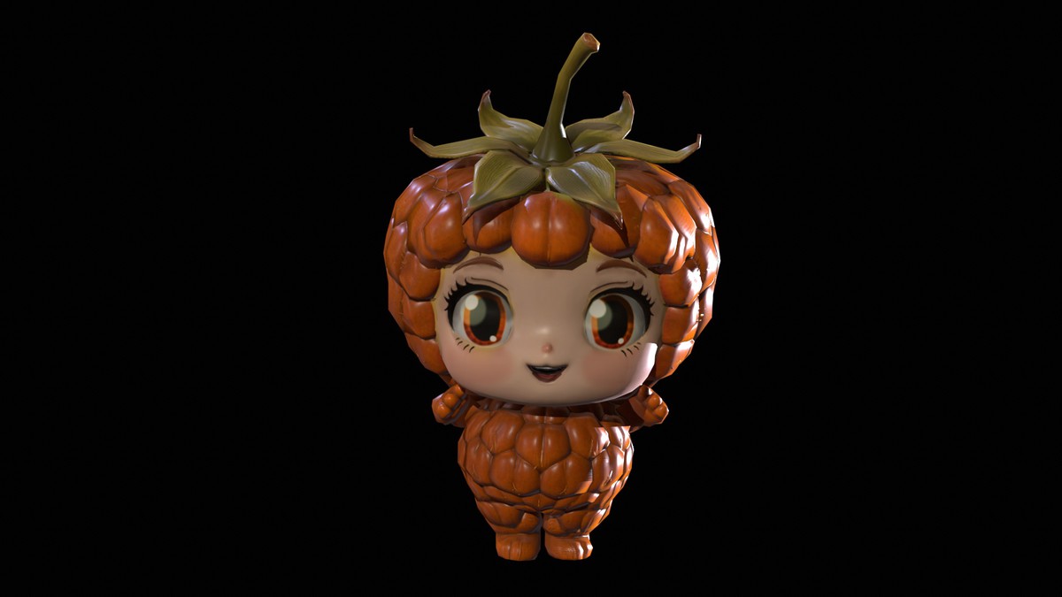 Chibi Fruit Rasberry
