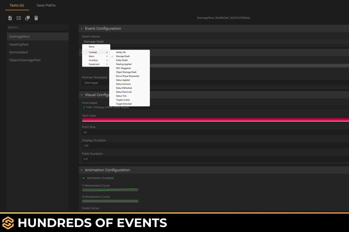 RPG Template - Combat, Stats, Inventory, Crafting, and more