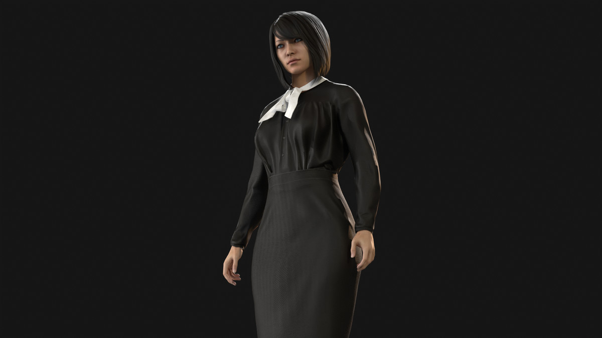 Asian Office girl