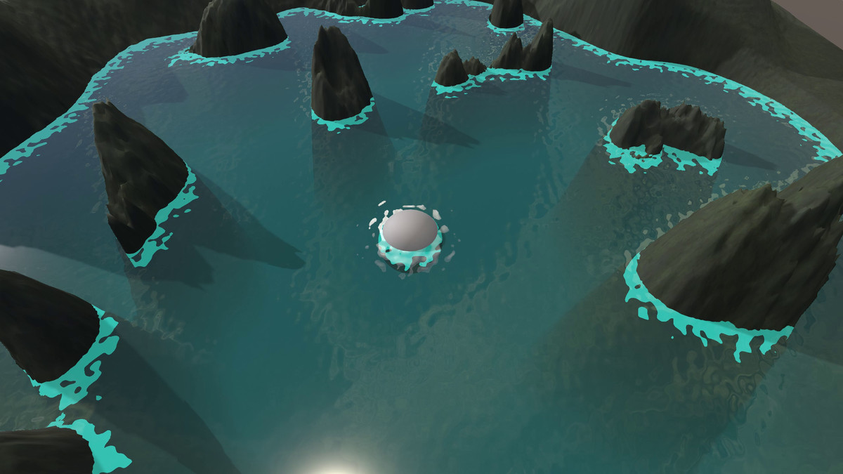 Cyber Neon Water Shader