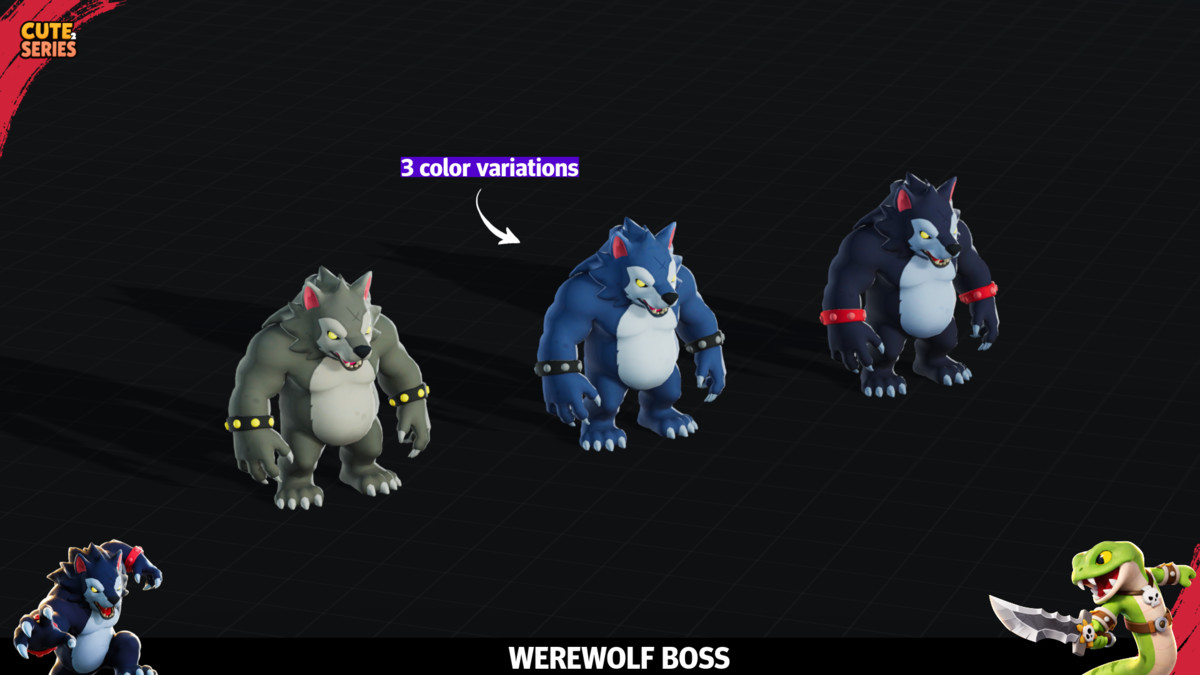 Werewolf Boss Cute Series