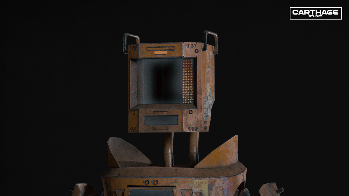 Box-Head Vendor Robot NPC