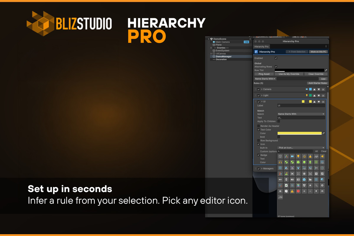 Hierarchy Pro - Rule-based Hierarchy Styling