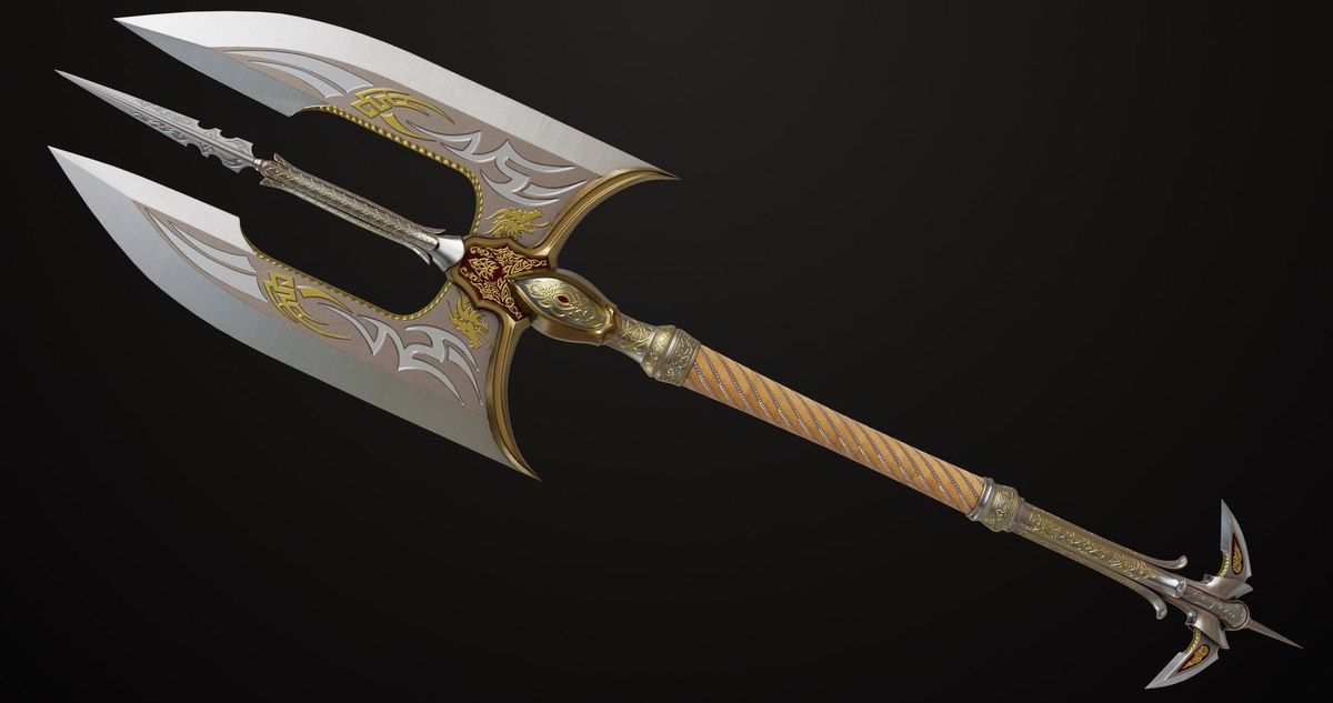 3 Medieval Battle Axes URP HDRP Textures