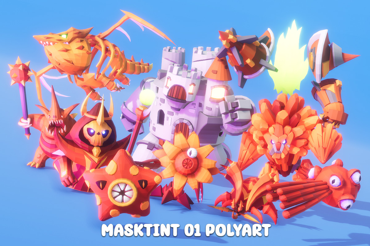 RPG Monster Wave 4 Polyart