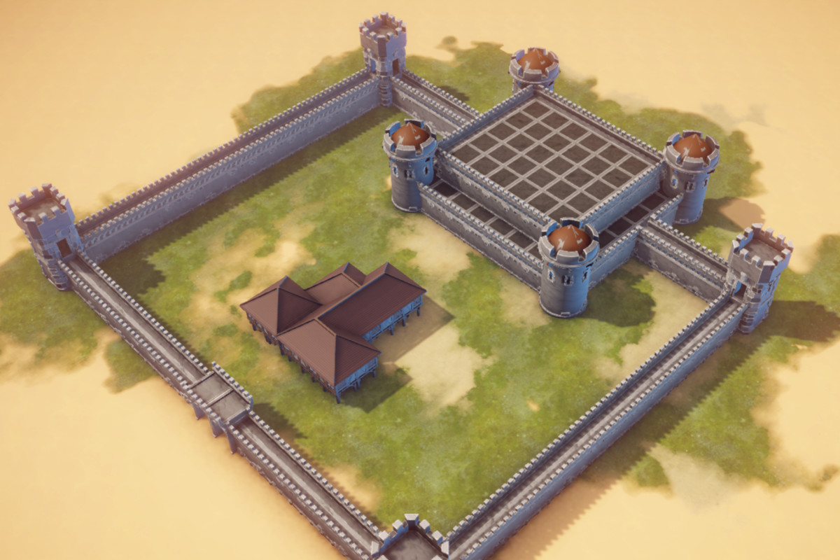 Stylized Castle Tileset