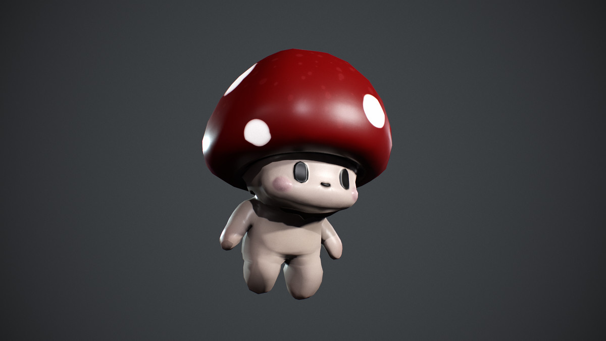 Mushroom Low Poly
