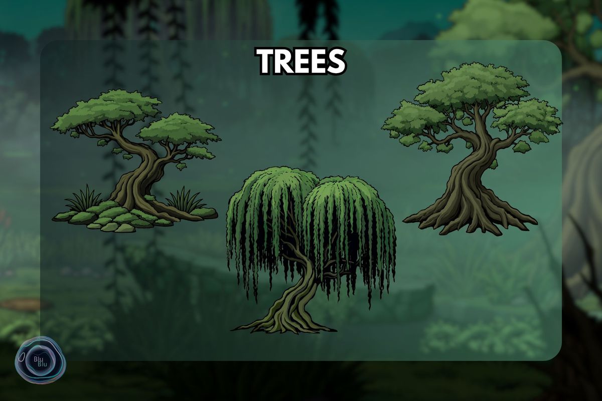 2D Platformer Swamp