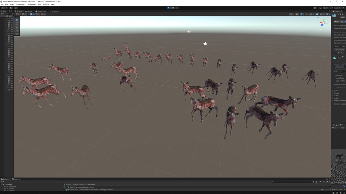 Bambi — Zombie and Mutant Collection