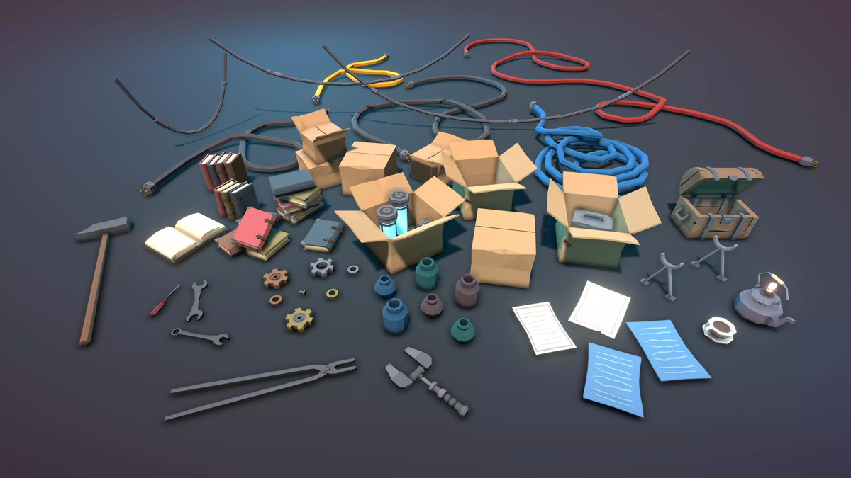 STYLIZED Low Poly Fantasy Bundle Vol. 2