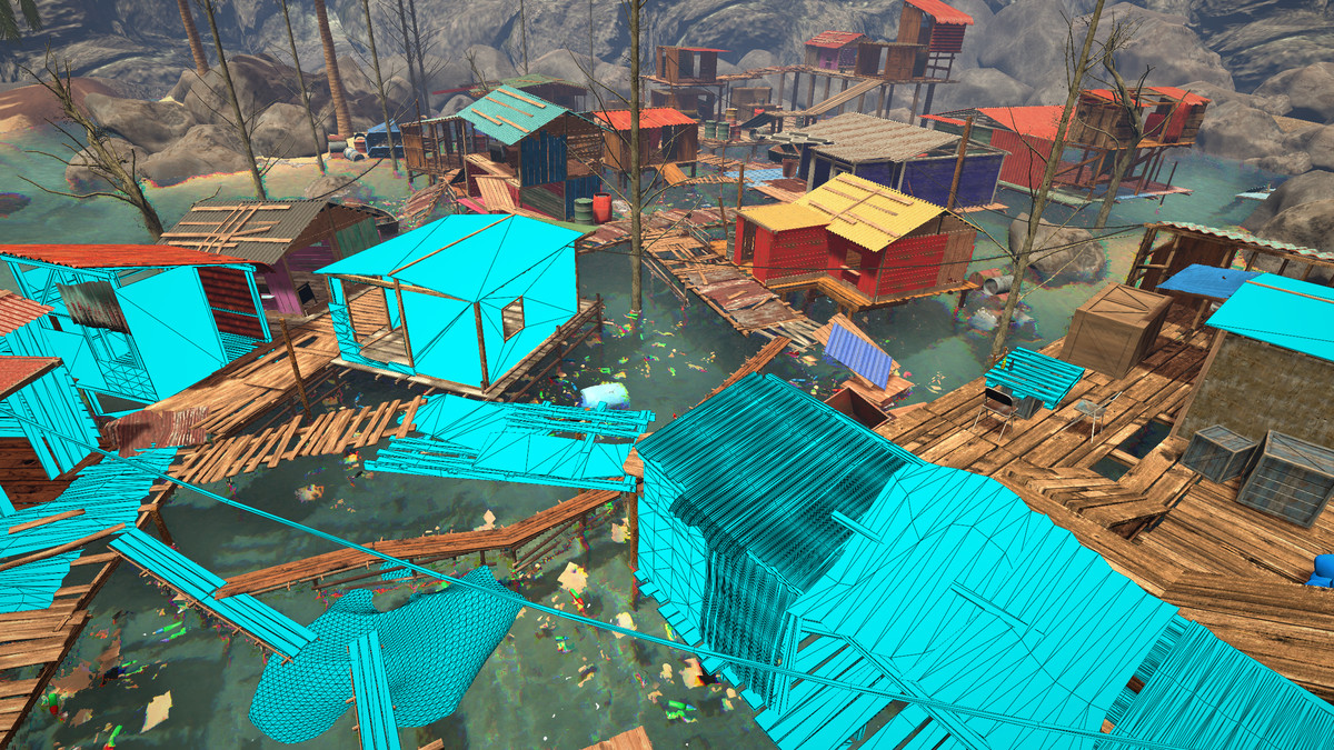 South Pacific Island - Map