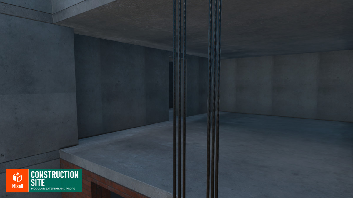 Construction sites, equipment and builders