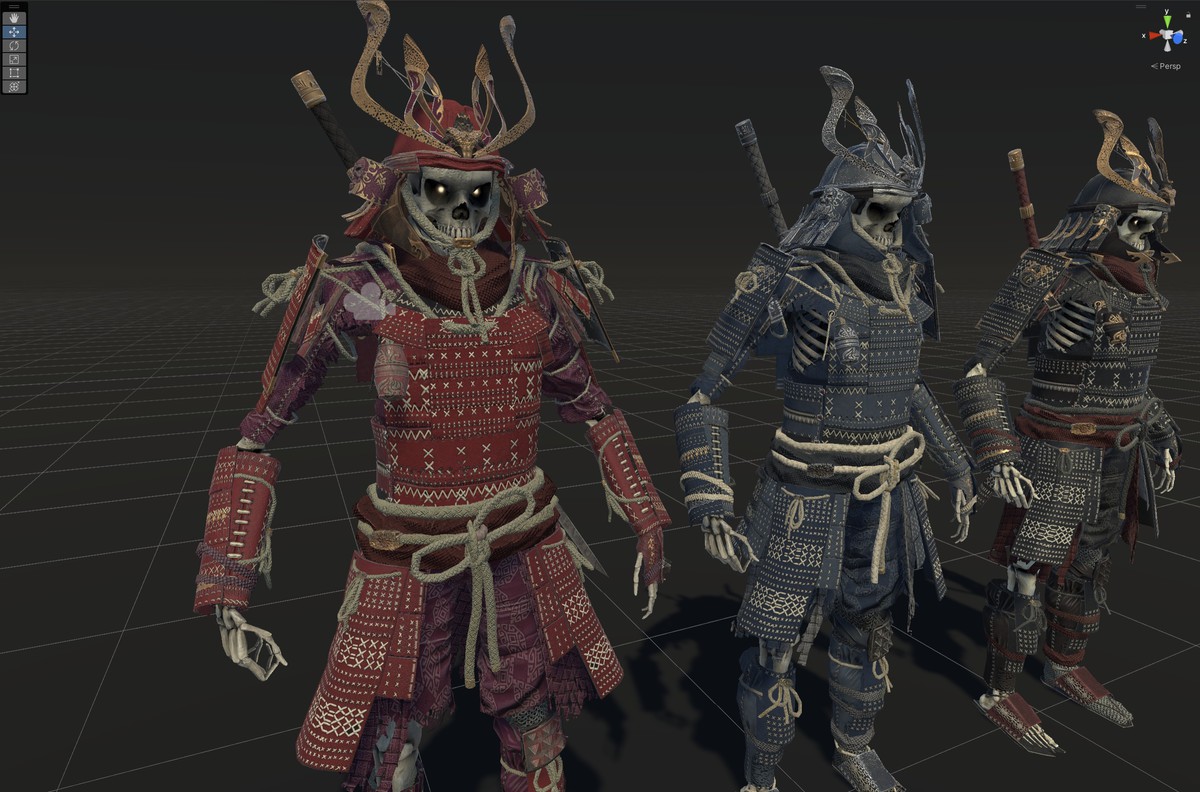 Skeleton Samurai