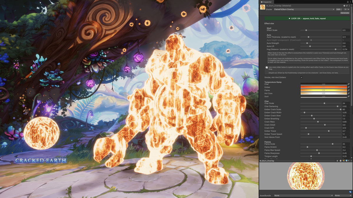 36 StatusFX — Procedural Character Status Effects (HDRP)