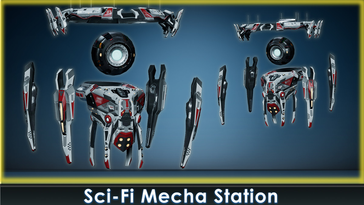 Sci-Fi Mecha Pack