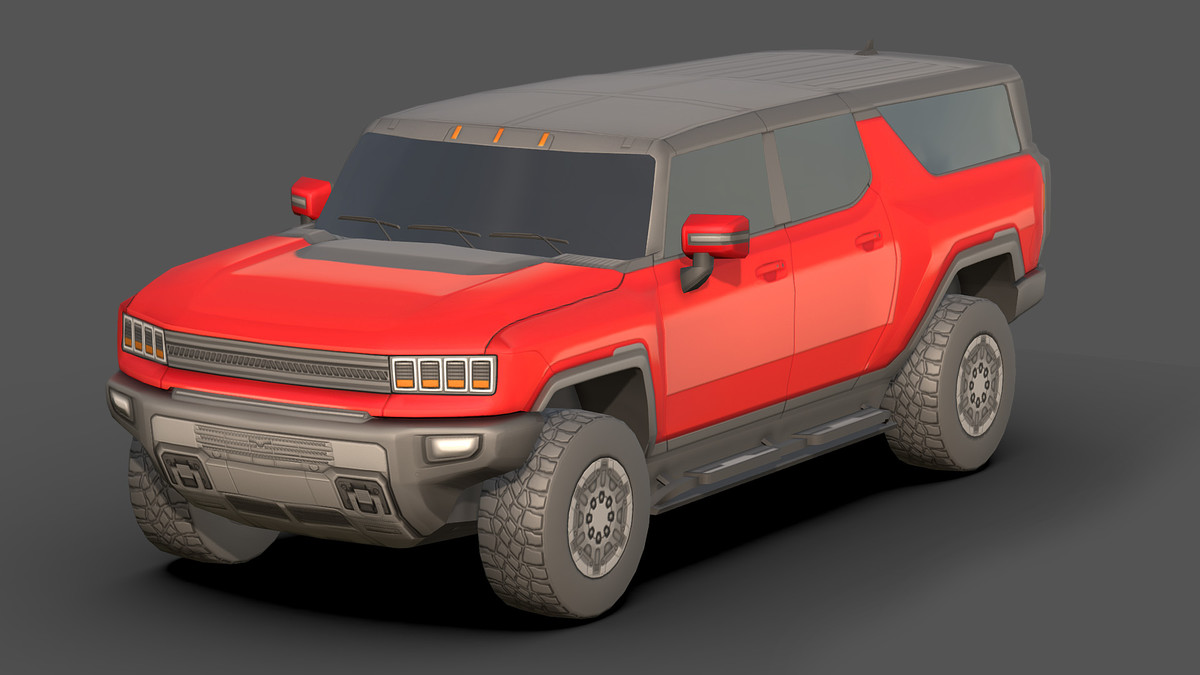 City Low Poly Car 7