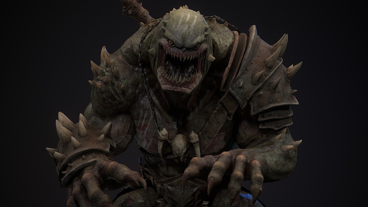 Brutal Warrior Monster