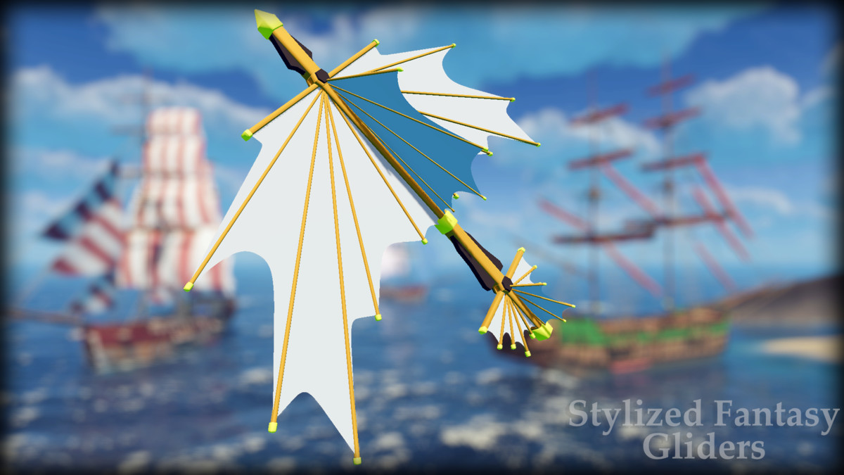 Stylized Fantasy Gliders - By Yorakeys