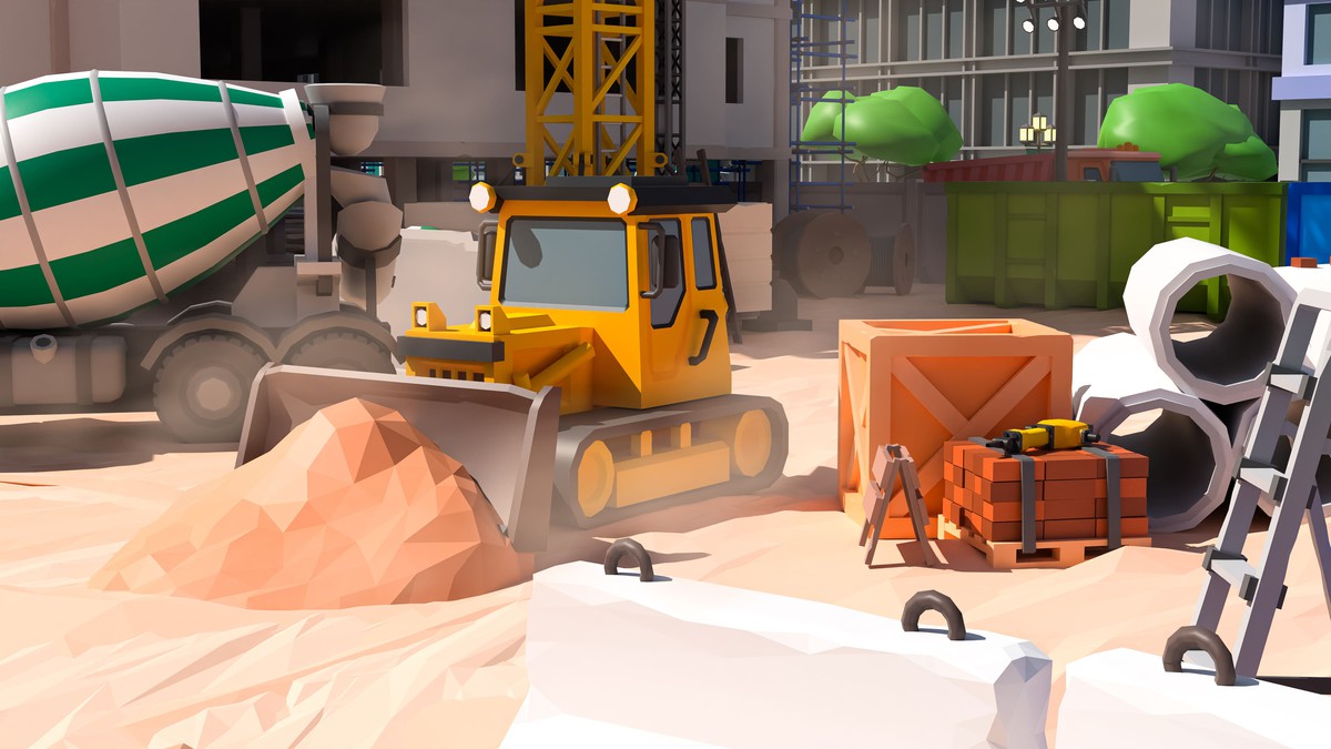 Construction - Low Poly 3D Models Pack