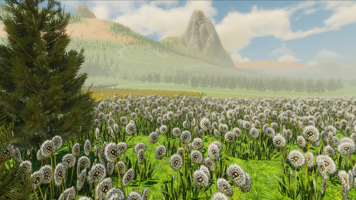 Flora Grass & Flowers Terrain Detail Vegetation Green Pack