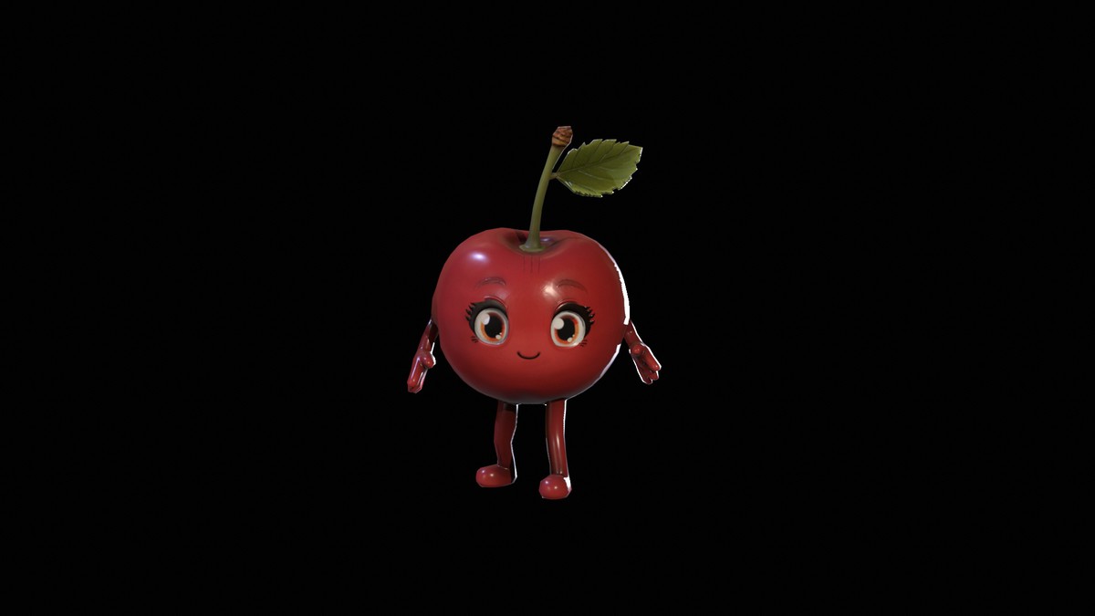 Chibi Fruit Cherry Two
