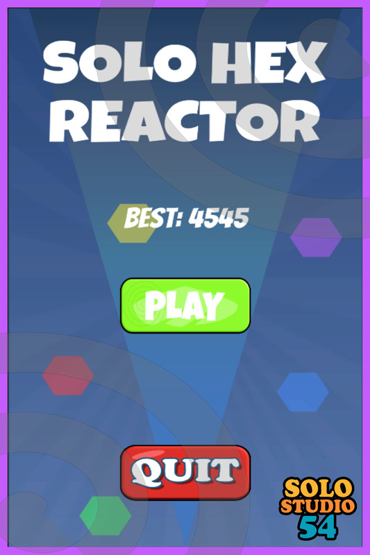 Solo Hex Reactor Game Template