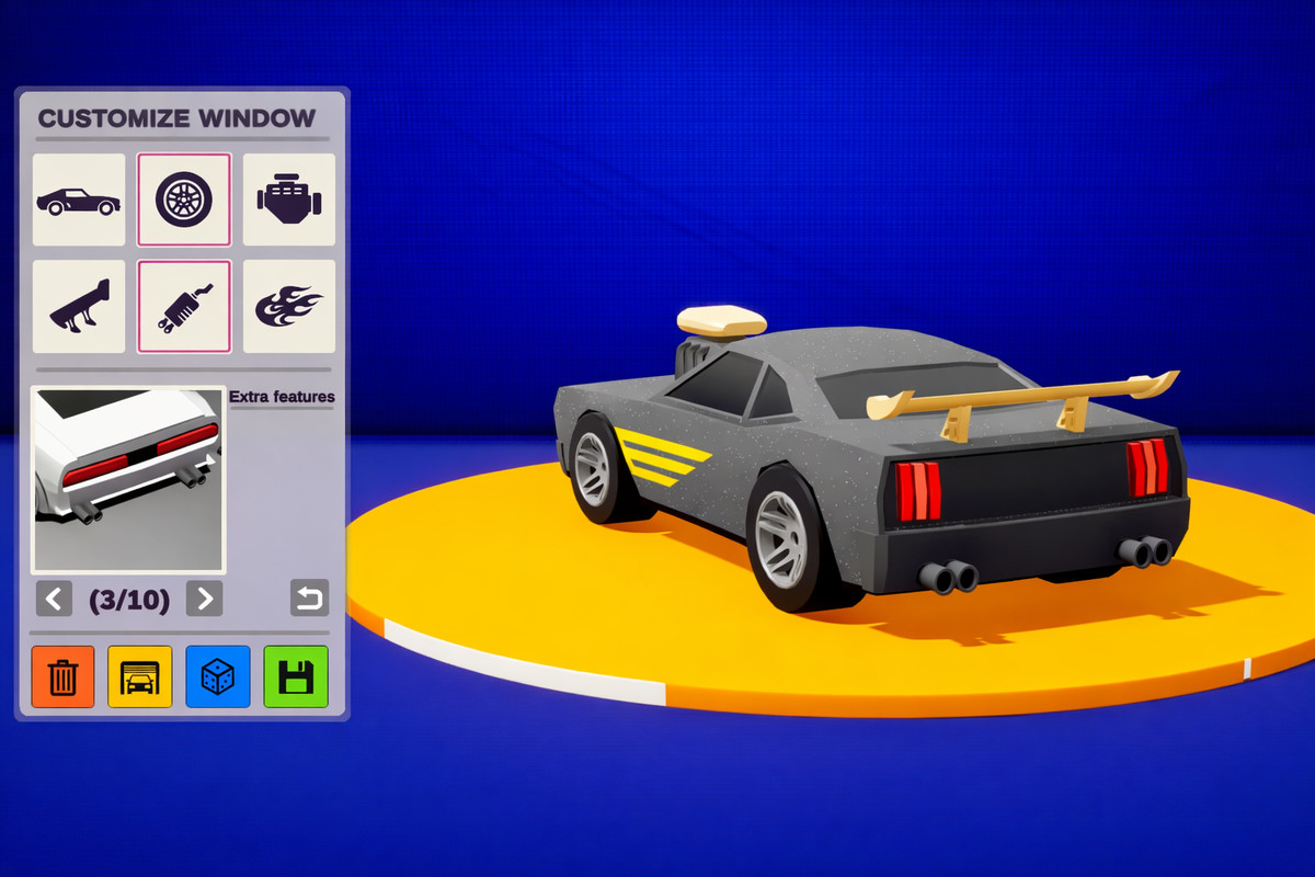 Customizable Arcade Car Pack