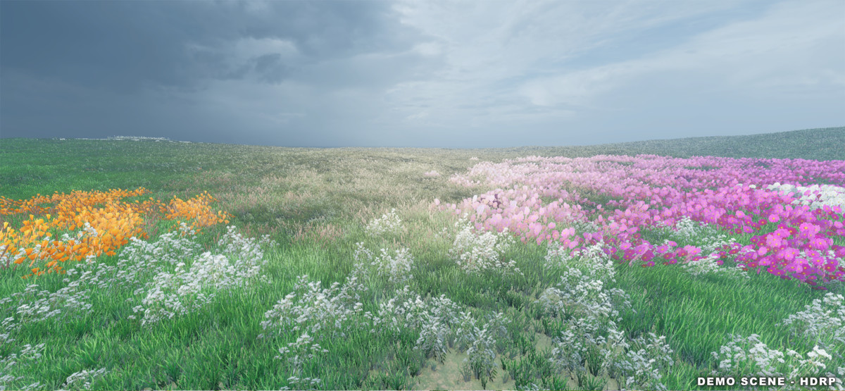 PolyArt Series - Grass & Flowers