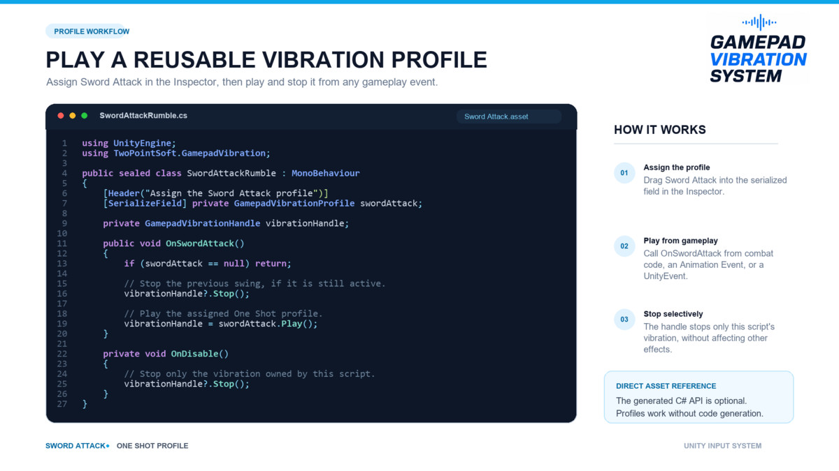 Gamepad Vibration System
