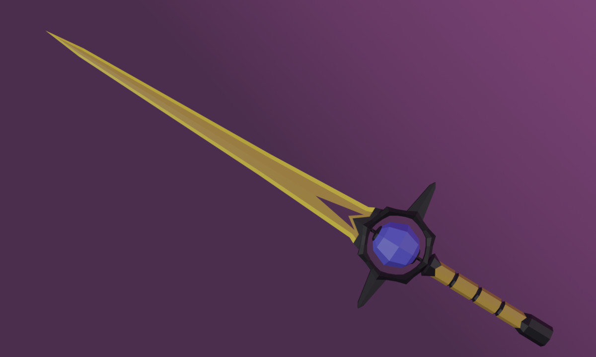 Free Low Poly Fantasy Swords