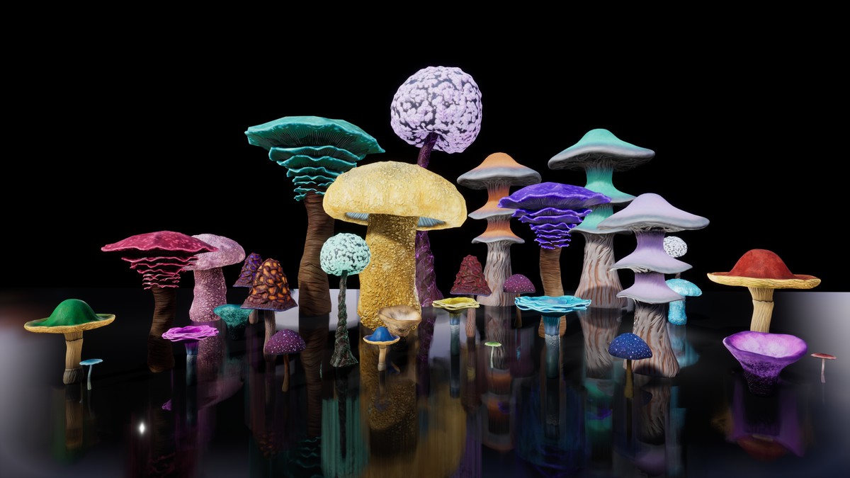 Fantasy Mushrooms