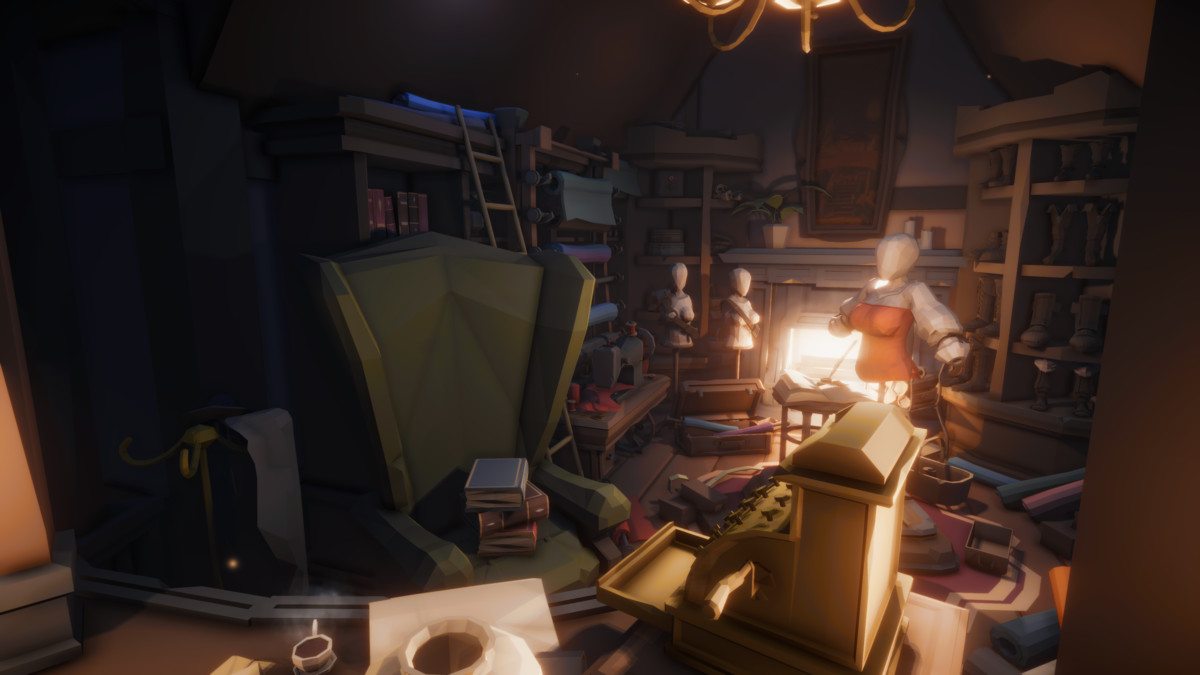 STYLIZED Fantasy Clothing Shop - Low Poly 3D Art