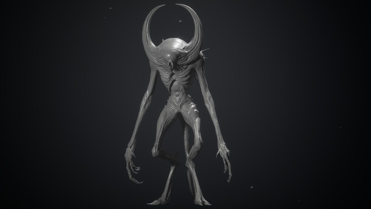 Crescent Horn Horror - Humanoid Creature 3