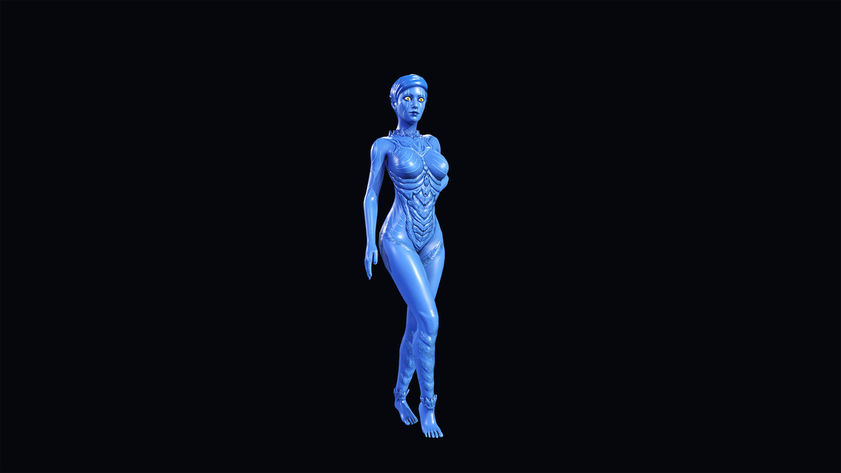 Alien girl
