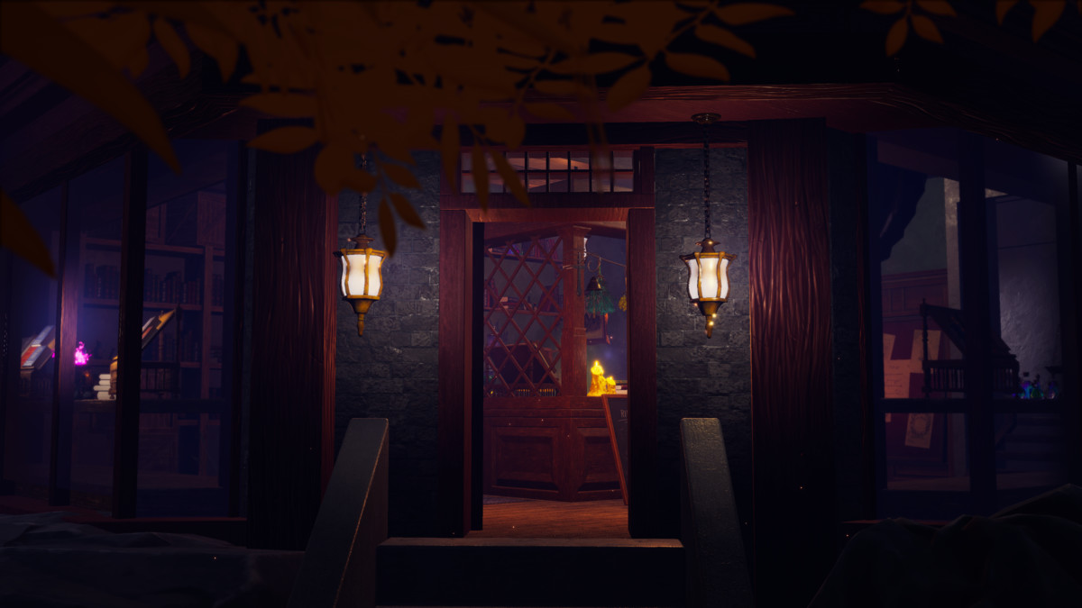 Witch House (Magical House, Magical Shop, Witch Shop, Fantasy Shop)