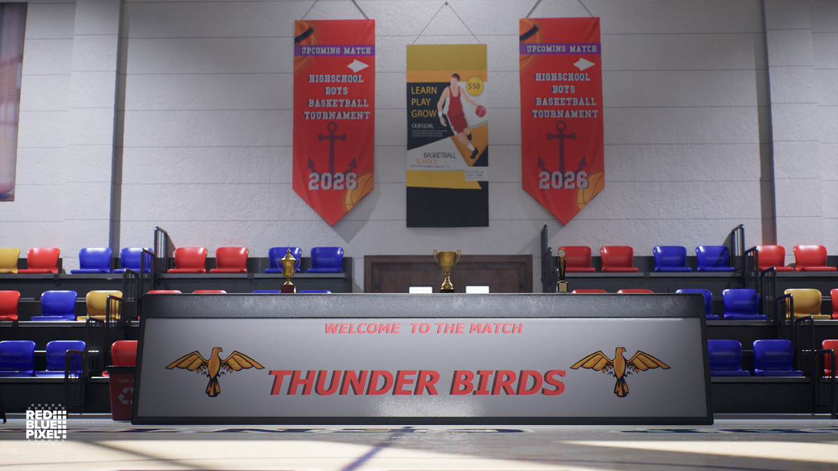 Indoor Basketball Arena