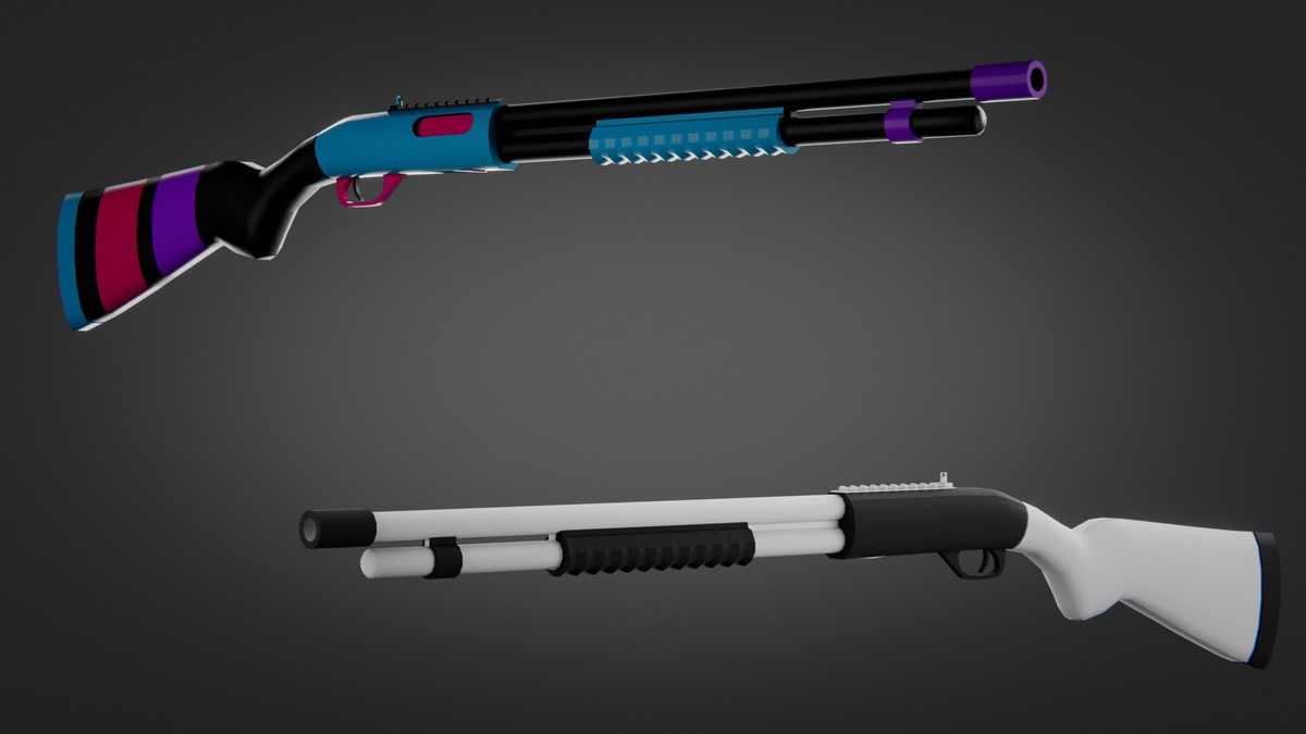 Weapon Color Skins Pack — 230 Variations