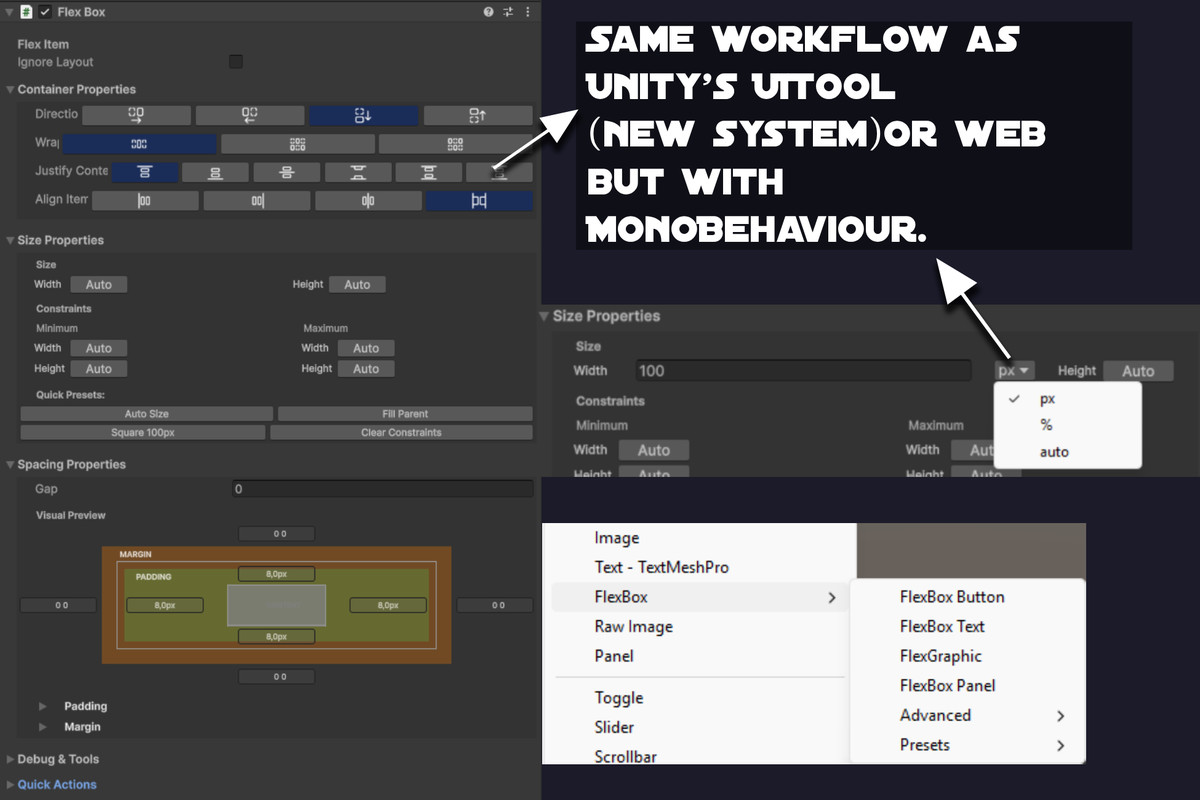 UIFlex: FlexBox & FlexGraphic - Best UI Solution