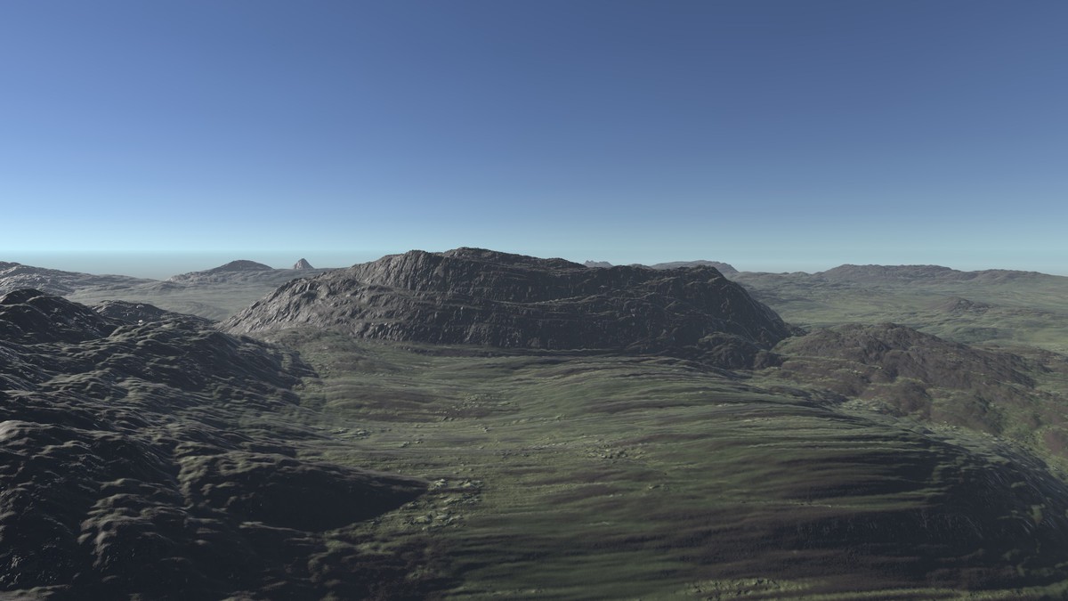 Procedural Terraces & Lava 8K - 36 Terrains