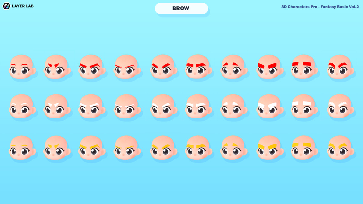 3D Characters Pro - Fantasy Basic Vol.2