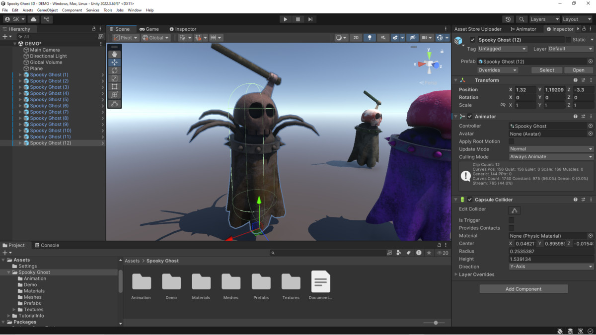Spooky Ghost 3D
