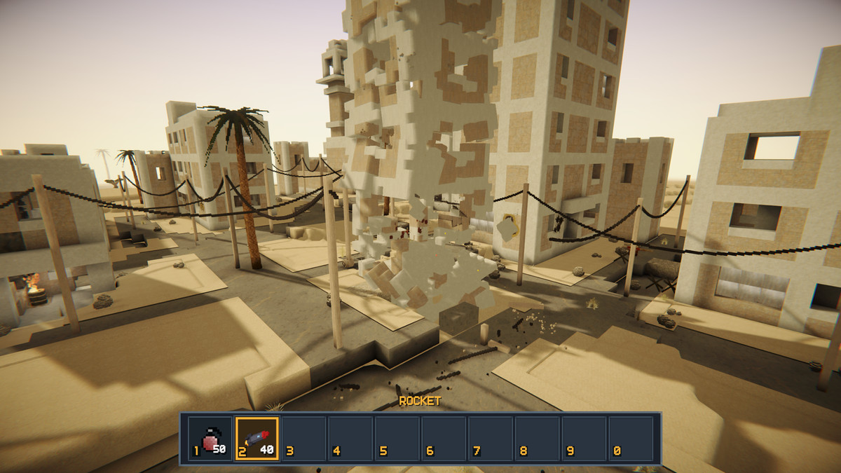 Voxel Combat Zone