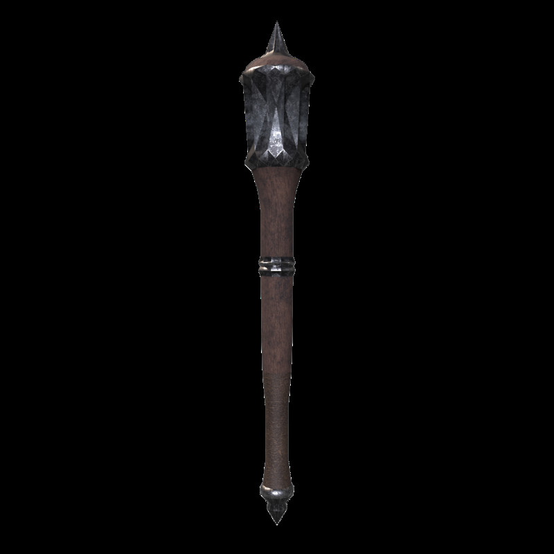 Modular Melee Mace Pack | Low Poly Stylized Melee Weapon Procedural Parts Pack