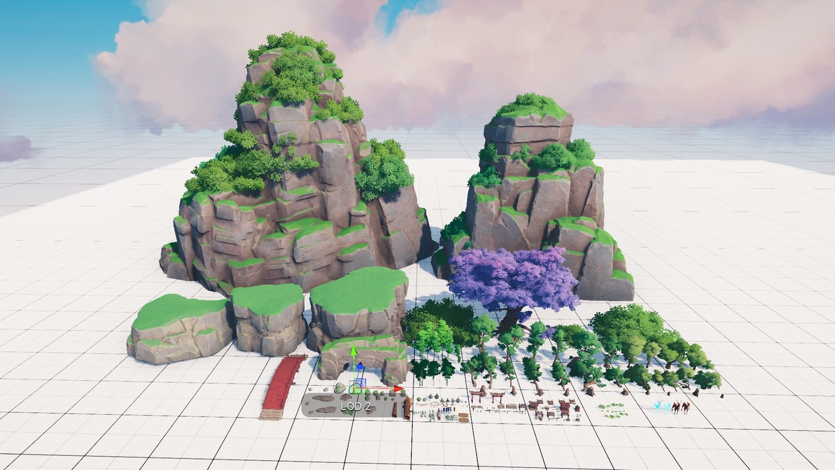 EASTLANDS : Stylized Asian Environment