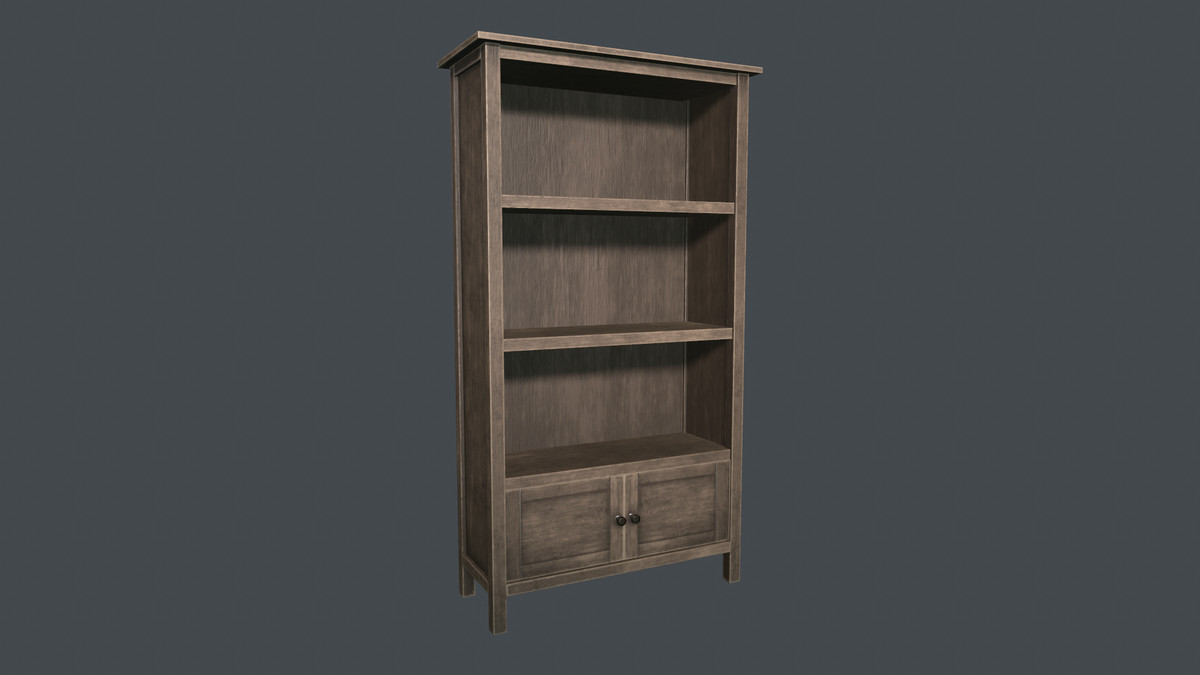 Wooden furniture pack. Realistic. PBR. 4K