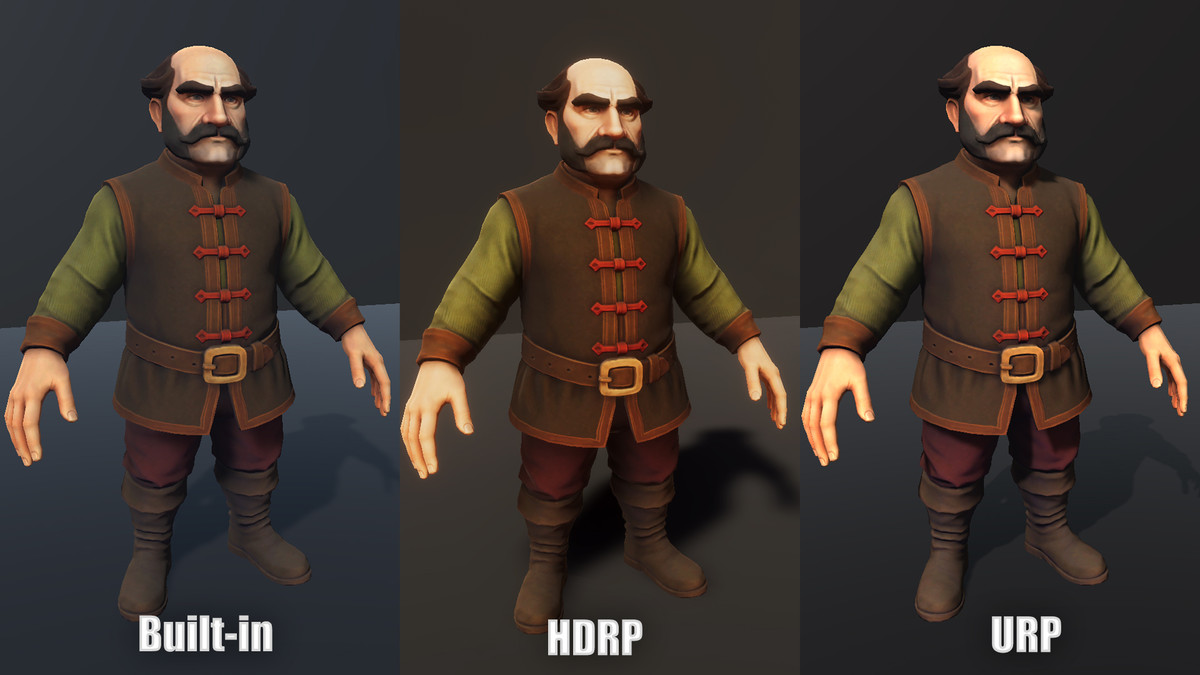 Merchant - Game ready character