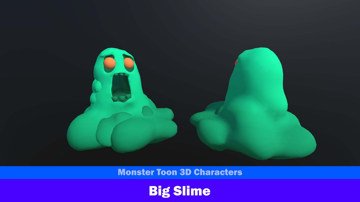 Monster Toon 3D Characters