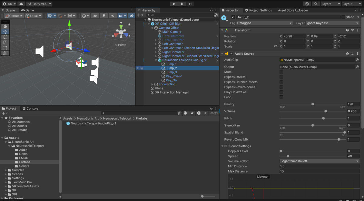 NeuroSonic Teleport Audio Engine