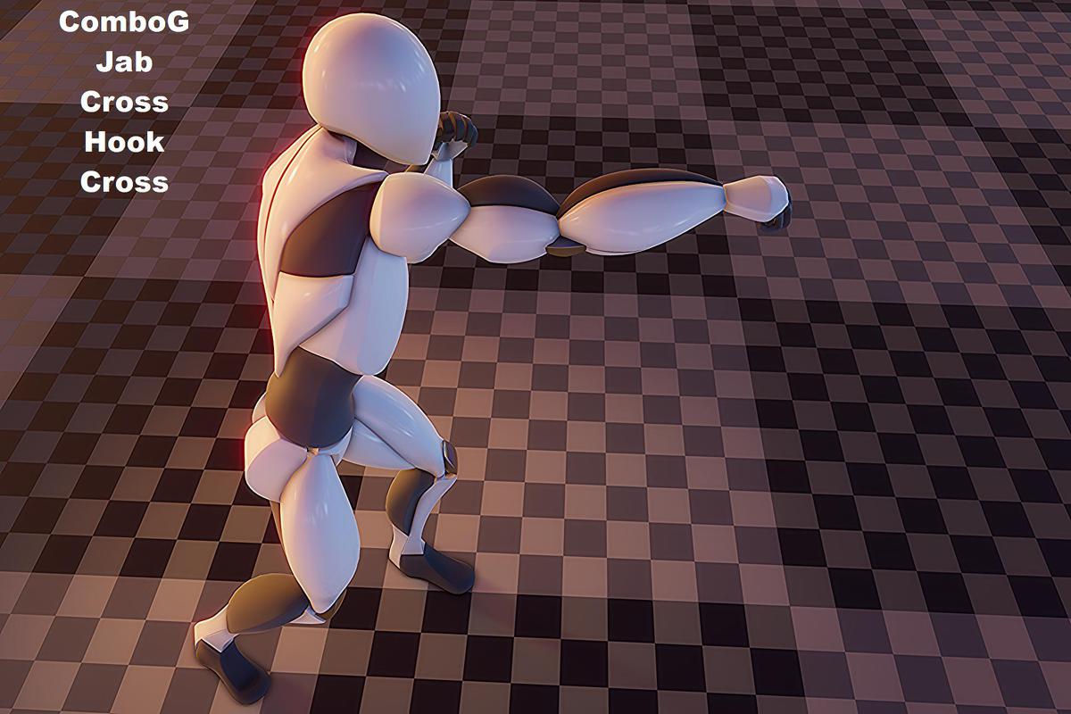 Boxing animation package