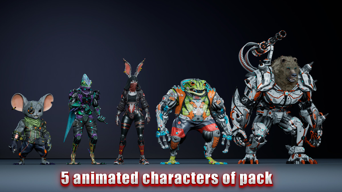 Alien Animals pack